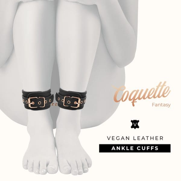 COQUETTE CHIC DESIRE - FANTASY ANKLE CUFFS WITH NEOPRENE LINING 4